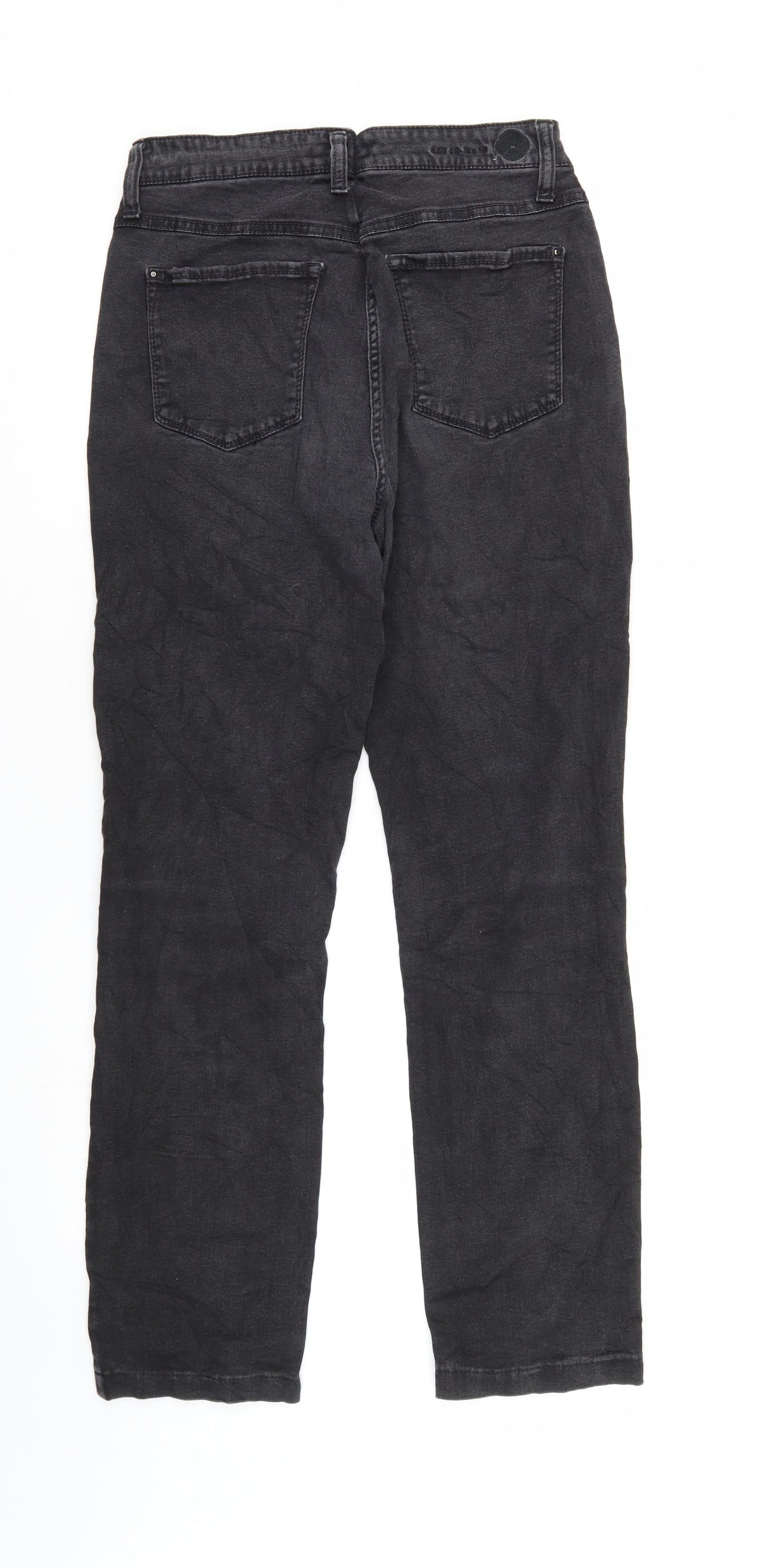 Womens UK Size 28 in Preworn Regular Fit Skinny Black Jeans