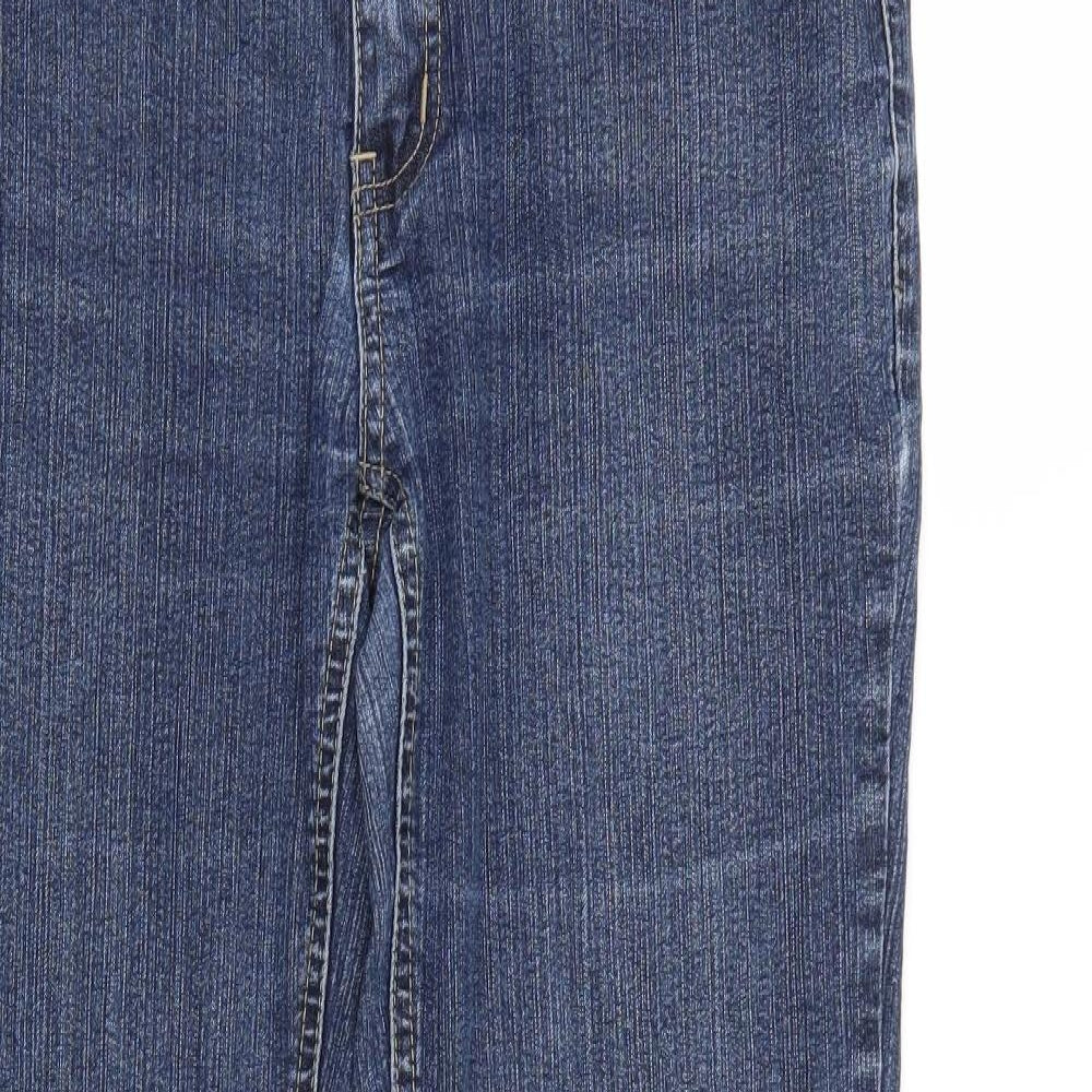 Womens UK Size 31 in Preworn Regular Fit Straight Blue Jeans