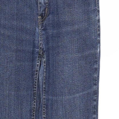 Womens UK Size 31 in Preworn Regular Fit Straight Blue Jeans