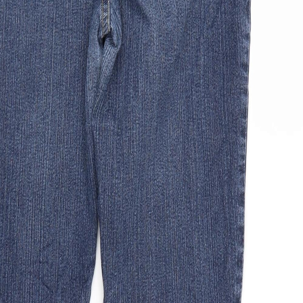 Womens UK Size 31 in Preworn Regular Fit Straight Blue Jeans
