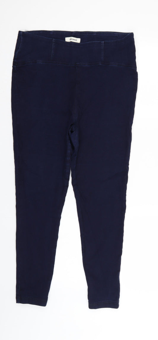 Womens UK Size 32 in Preworn Regular Fit Jegging Blue Jeans