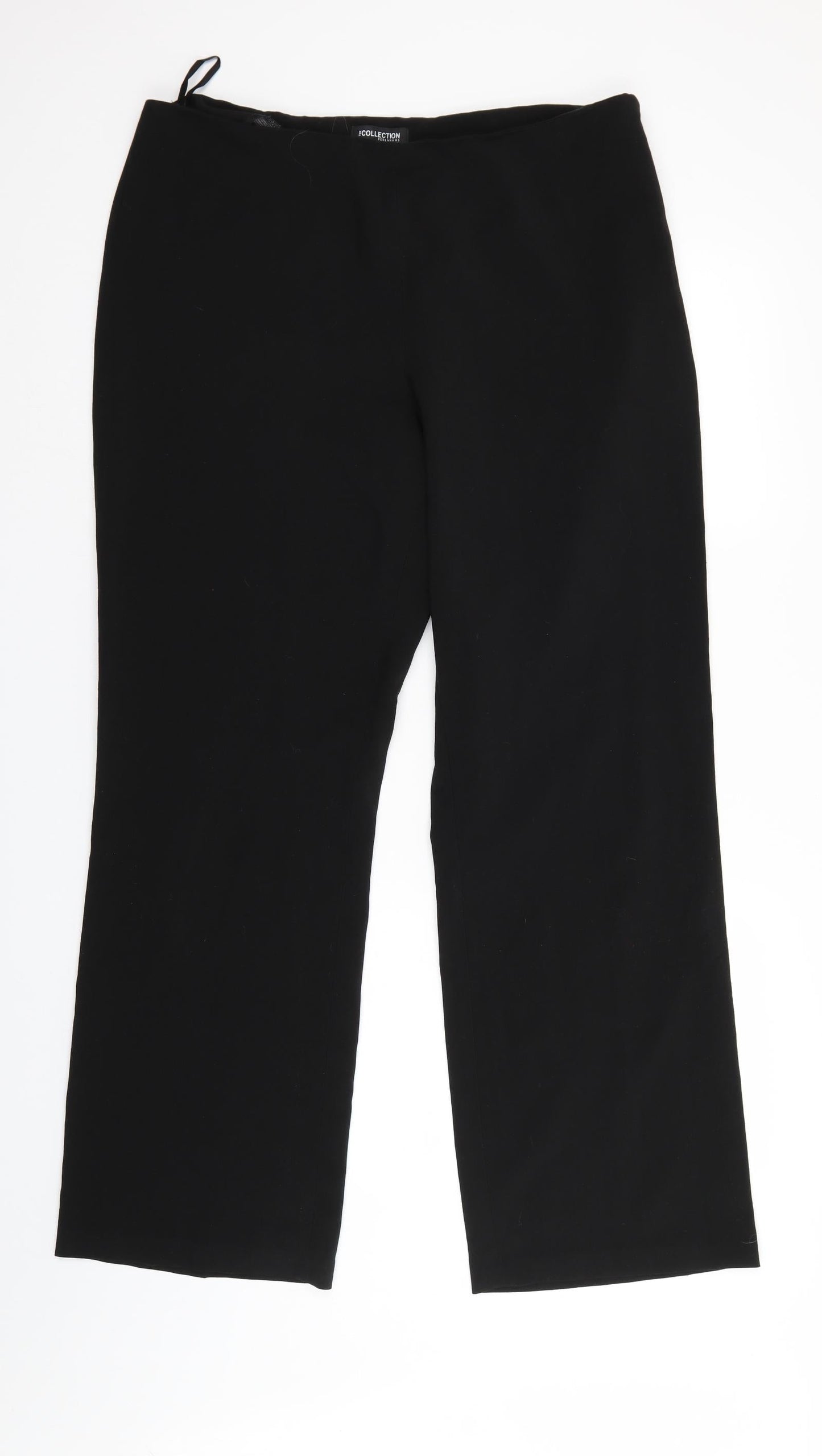 Debenhams Womens Black   Trousers  Size 16 L29 in