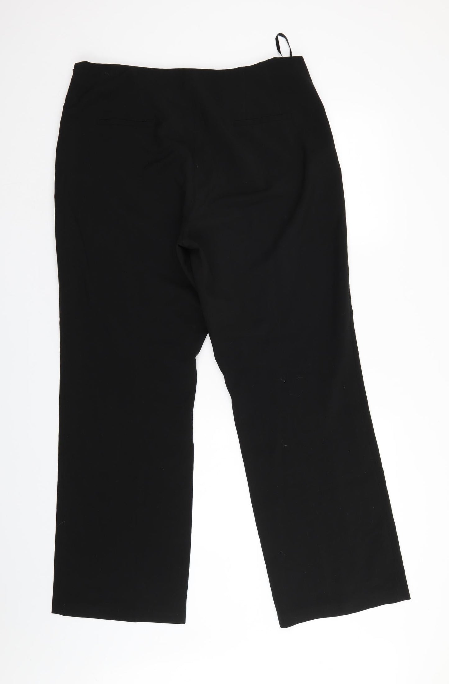 Debenhams Womens Black   Trousers  Size 16 L29 in
