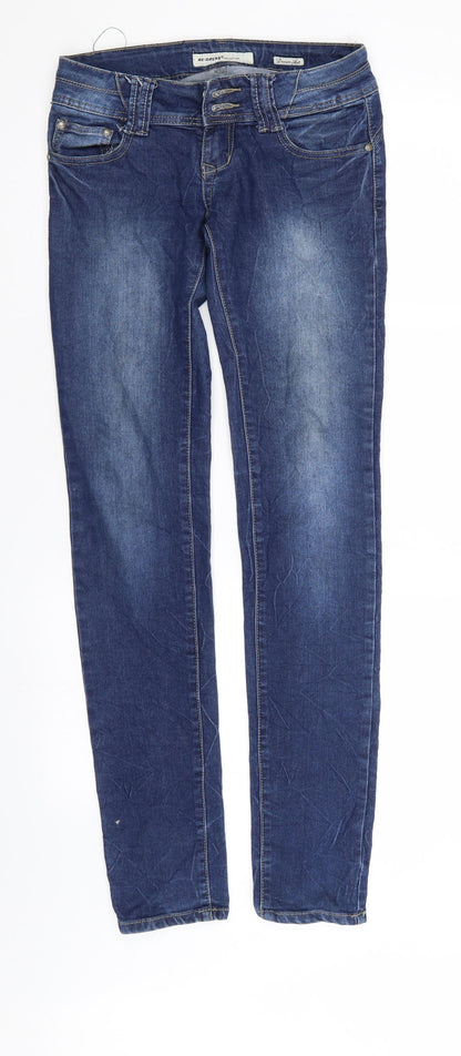 Re Dress Womens Blue  Denim Straight Jeans Size 27 in L30 in