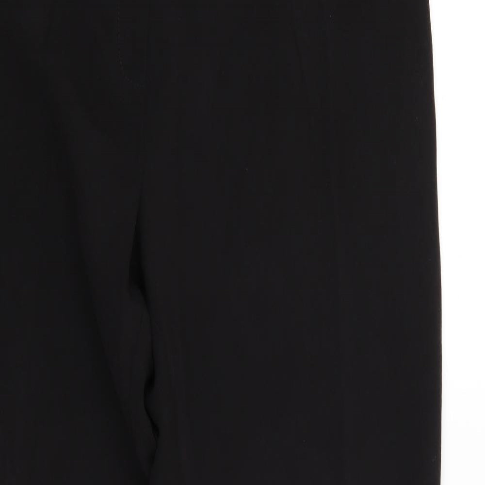 Petite Womens Black   Trousers  Size 36 in L28 in