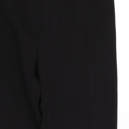 Petite Womens Black   Trousers  Size 36 in L28 in