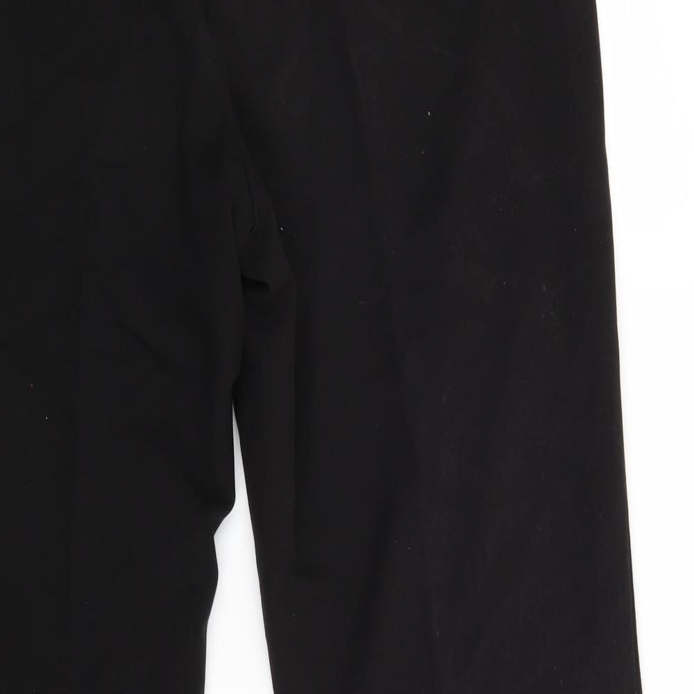 Petite Womens Black   Trousers  Size 36 in L28 in