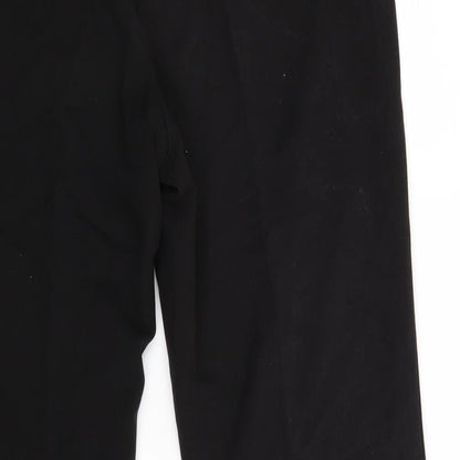 Petite Womens Black   Trousers  Size 36 in L28 in