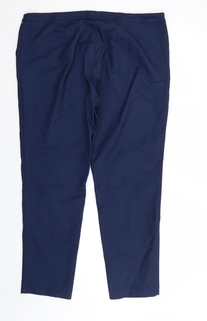 Womens UK Size 18 Monnari Regular Fit  Blue Trousers