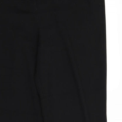 Womens UK Size 34 in Preworn Regular Fit  Black Trousers