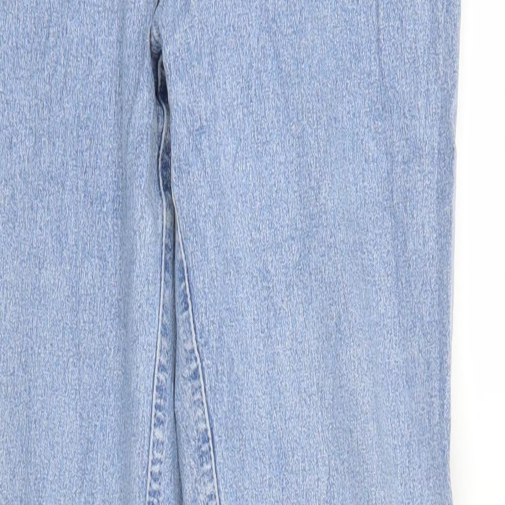 Cotton Line Womens Blue  Denim Tapered Jeans Size 31 in L30 in