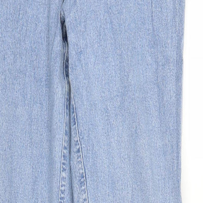 Cotton Line Womens Blue  Denim Tapered Jeans Size 31 in L30 in