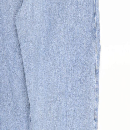 Cotton Line Womens Blue  Denim Tapered Jeans Size 31 in L30 in
