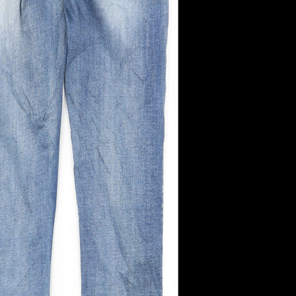 Dodo Mens Blue  Rayon Bootcut Jeans Size XL L23 in