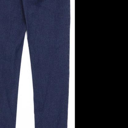 Womens UK Size 30 Preworn Regular Fit Skinny Blue Jeans