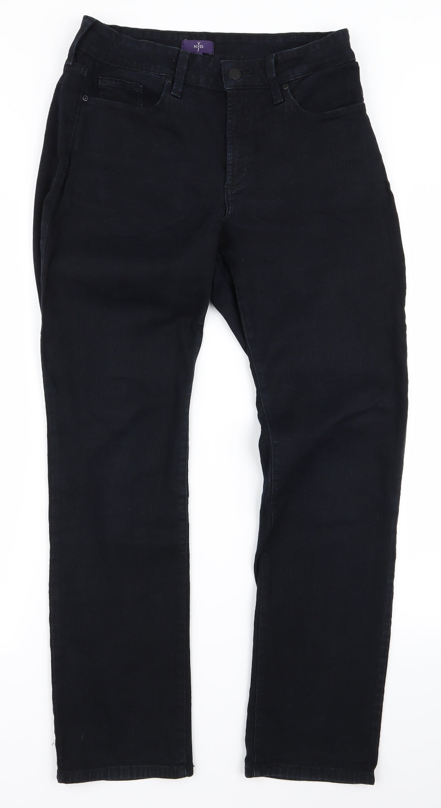 Womens UK Size 28 Preworn Regular Fit Skinny Black Jeans