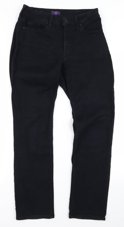 Womens UK Size 28 Preworn Regular Fit Skinny Black Jeans