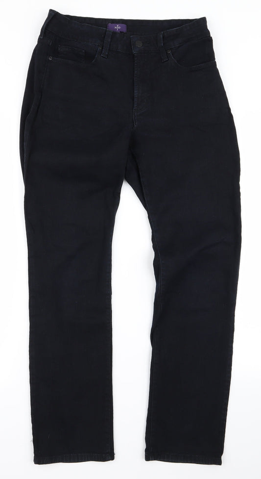 Womens UK Size 28 Preworn Regular Fit Skinny Black Jeans