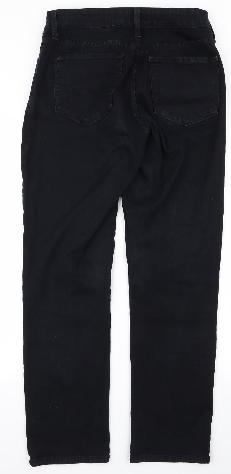 Womens UK Size 28 Preworn Regular Fit Skinny Black Jeans