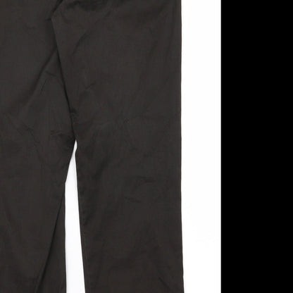George Mens Brown   Trousers  Size 26 L26 in