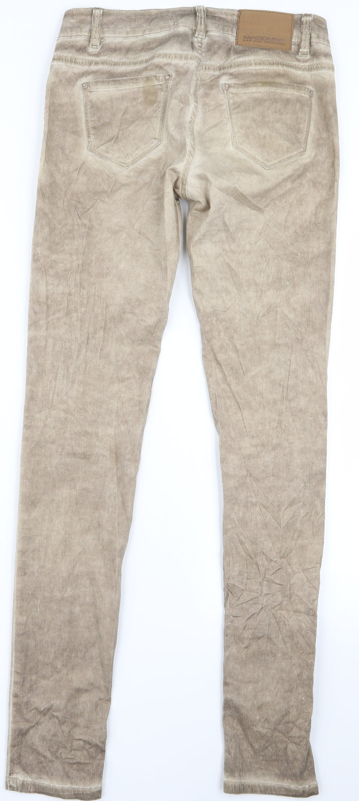 madonaa Womens Beige   Skinny Jeans Size S L30 in