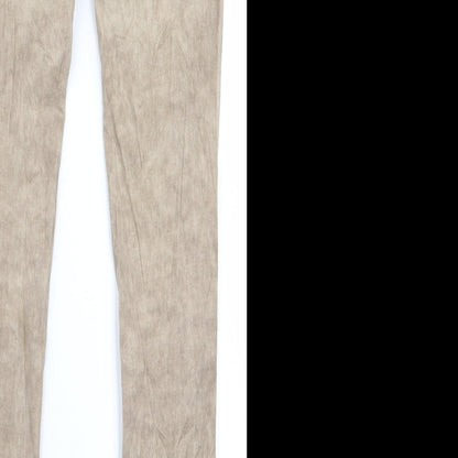 madonaa Womens Beige   Skinny Jeans Size S L30 in