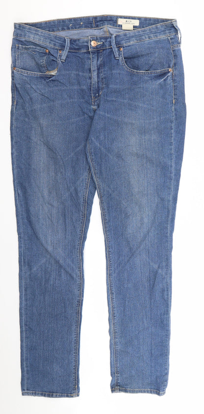 Preworn Womens Blue   Skinny Jeans Size 32 L24 in