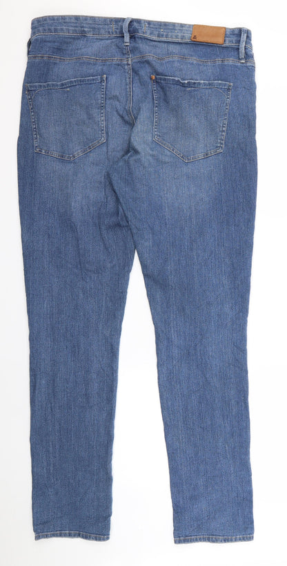 Preworn Womens Blue   Skinny Jeans Size 32 L24 in