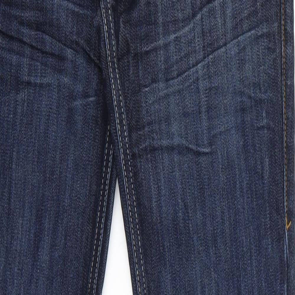 Womens UK Size 26 Preworn Regular Fit Skinny Blue Jeans
