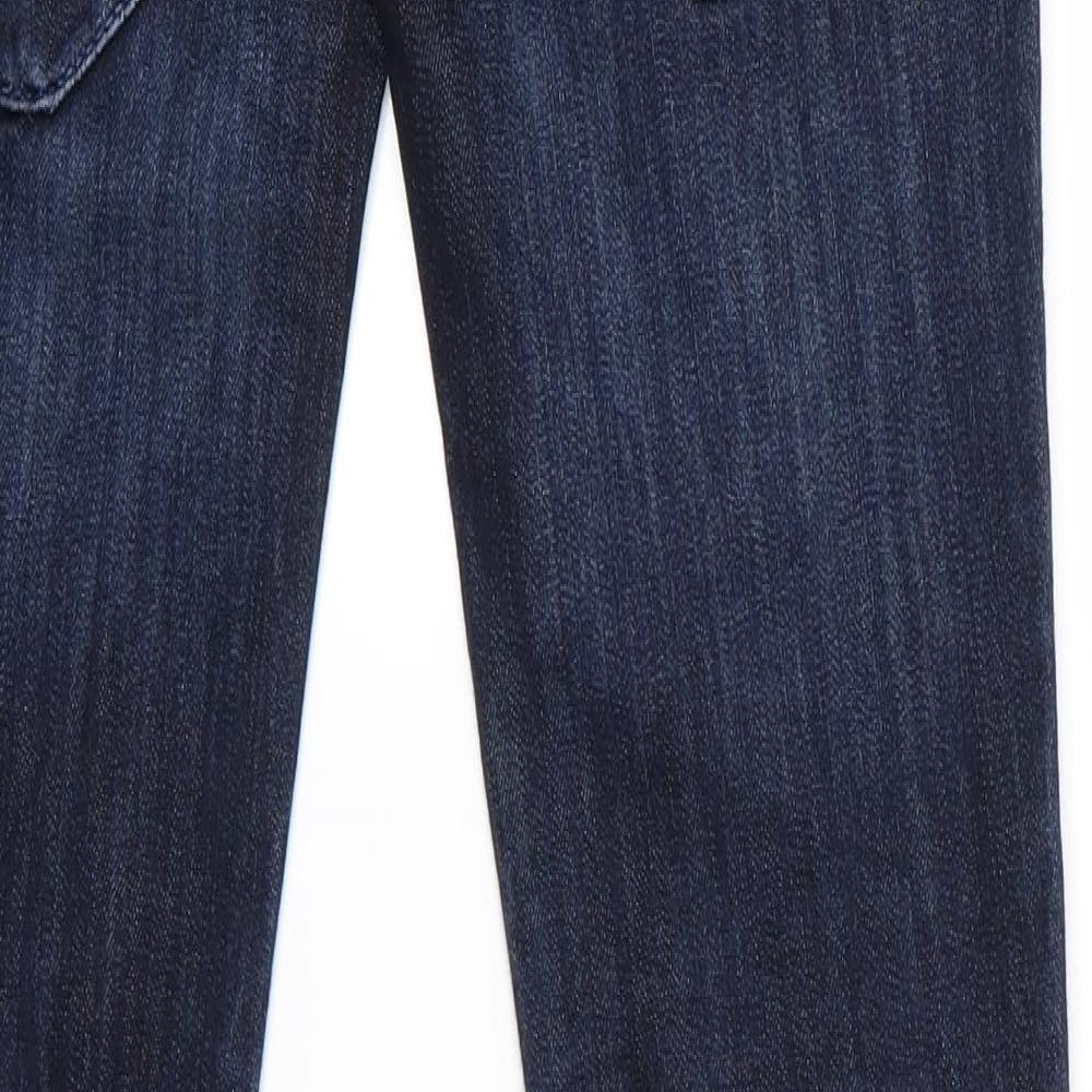 Womens UK Size 26 Preworn Regular Fit Skinny Blue Jeans