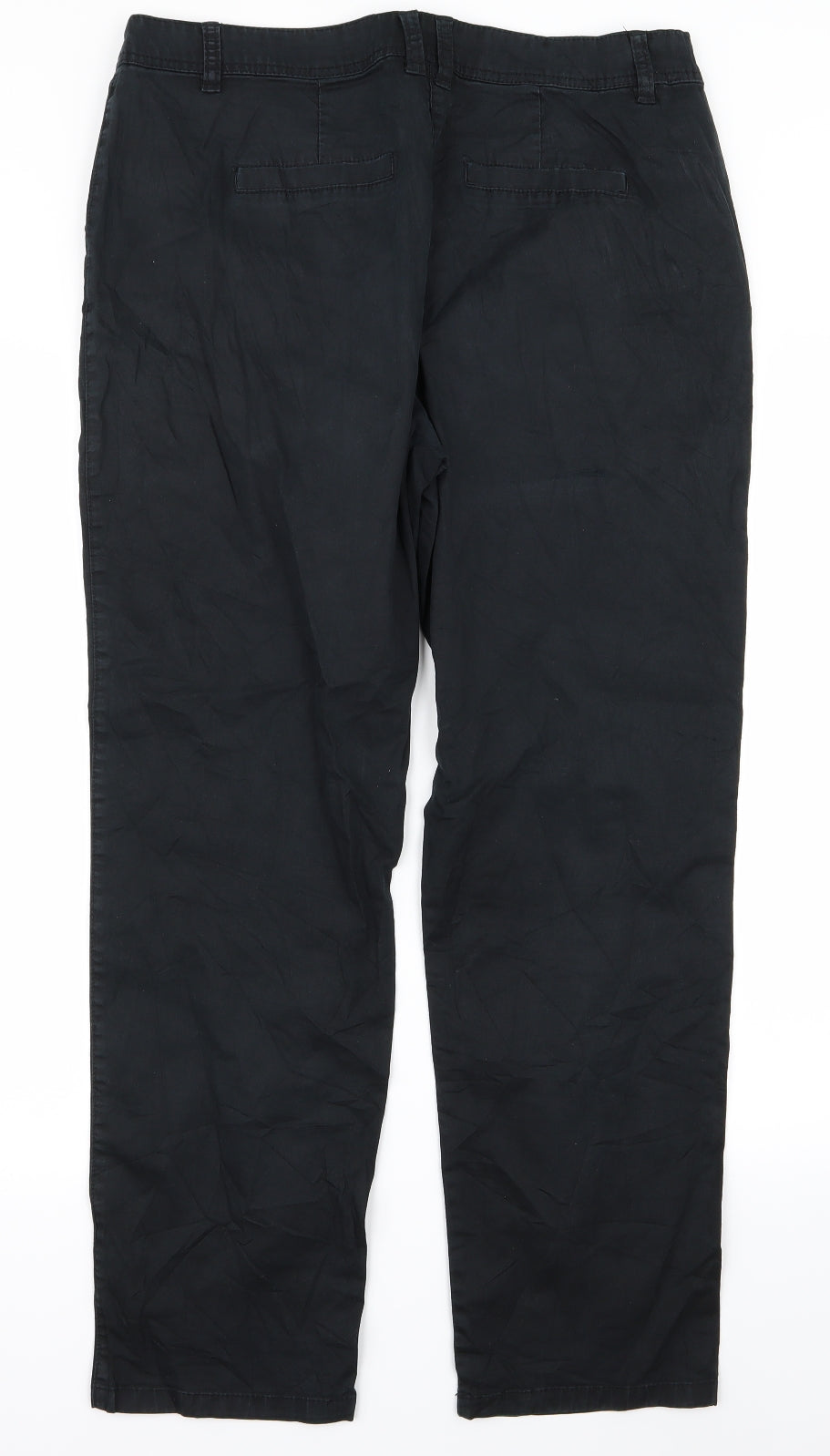 Womens UK Size 34 canda Regular Fit  Black Trousers