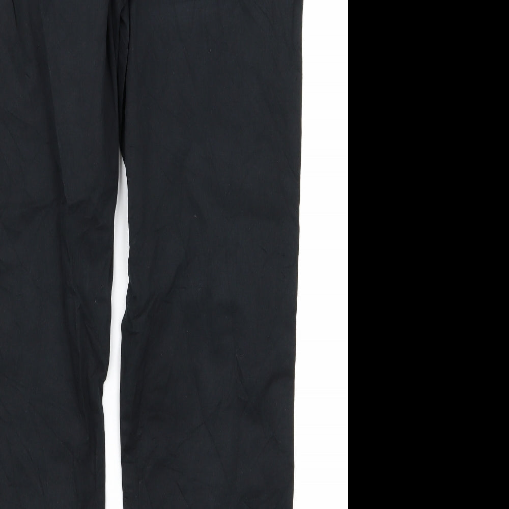 Womens UK Size 34 canda Regular Fit  Black Trousers