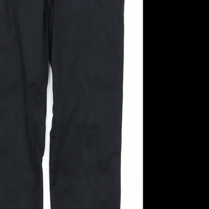 Womens UK Size 34 canda Regular Fit  Black Trousers