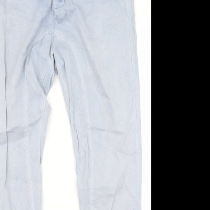 Womens UK Size 34 Preworn Regular Fit Skinny Blue Jeans