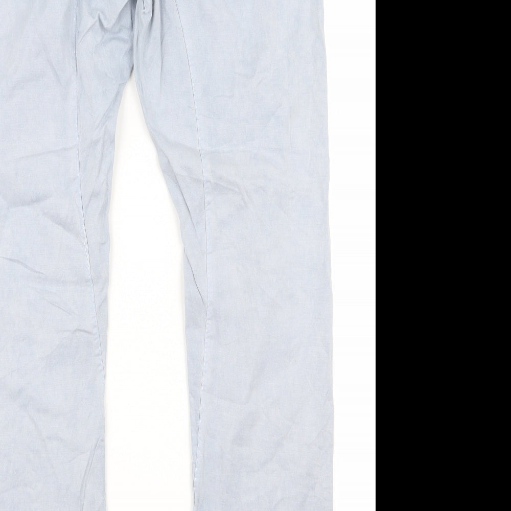 Womens UK Size 34 Preworn Regular Fit Skinny Blue Jeans
