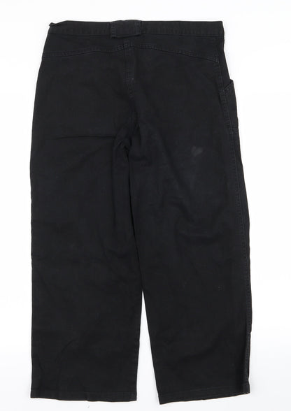 myself Womens Black   Trousers  Size 30 L24 in