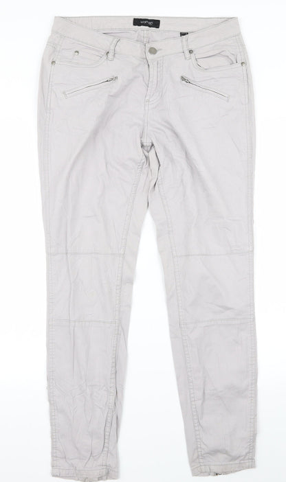 woman Womens Grey   Skinny Jeans Size 30 L25 in