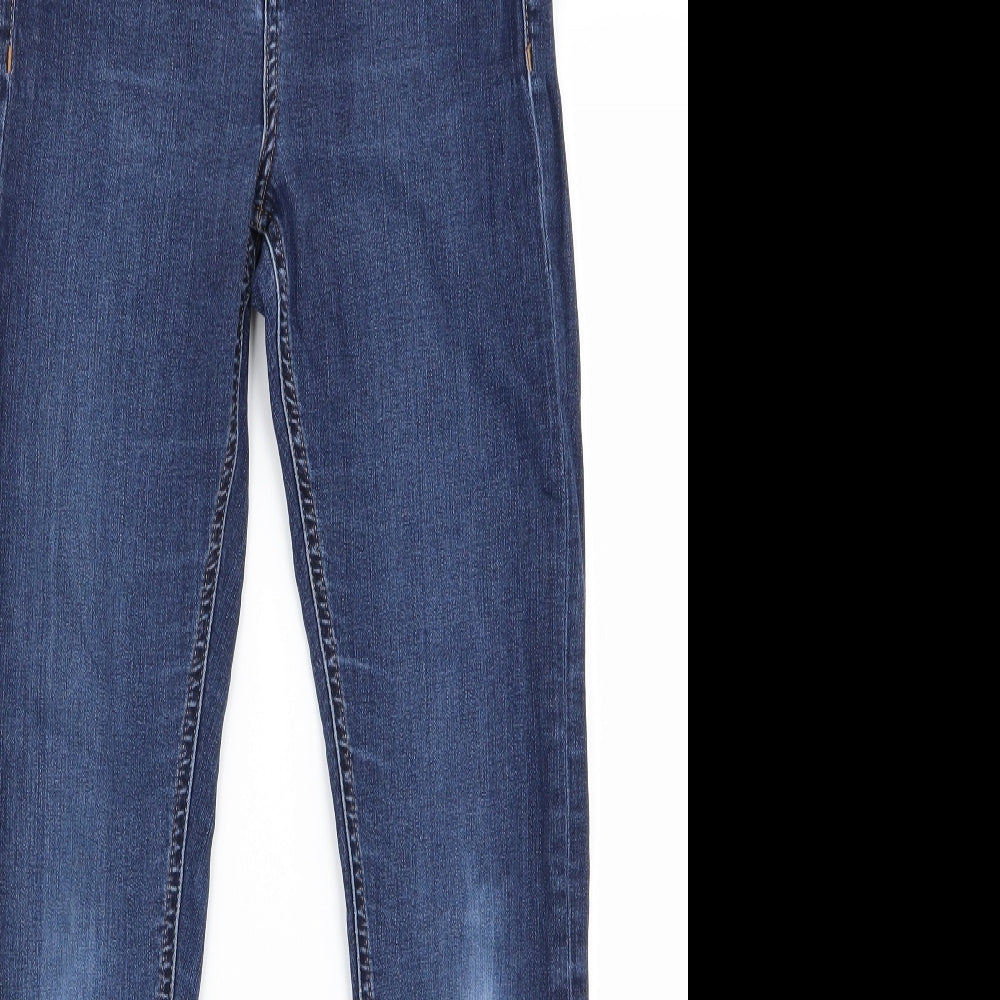 Womens UK Size 28 Preworn Regular Fit Snow Pants Blue Trousers