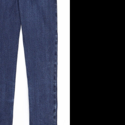 Womens UK Size 28 Preworn Regular Fit Snow Pants Blue Trousers