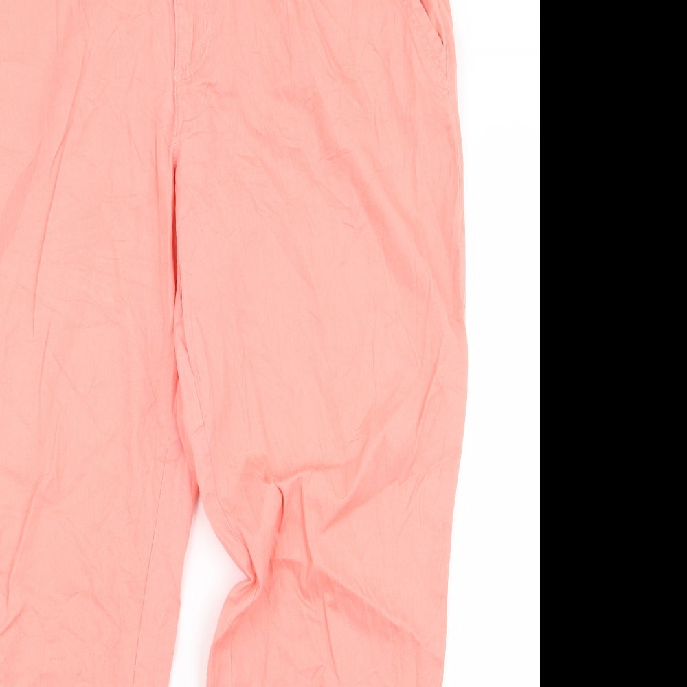 F&F Womens Pink   Snow Pants Trousers Size 14 L24 in