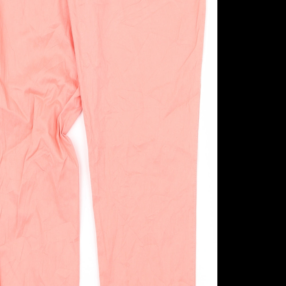 F&F Womens Pink   Snow Pants Trousers Size 14 L24 in