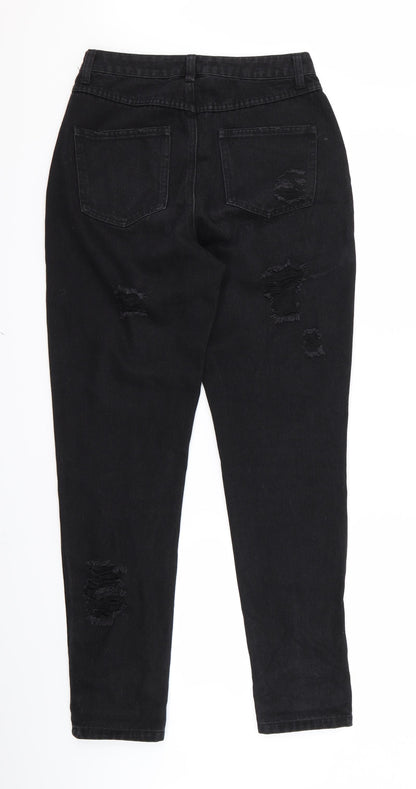 misguided Womens Black   Skinny Jeans Size 8 L26 in