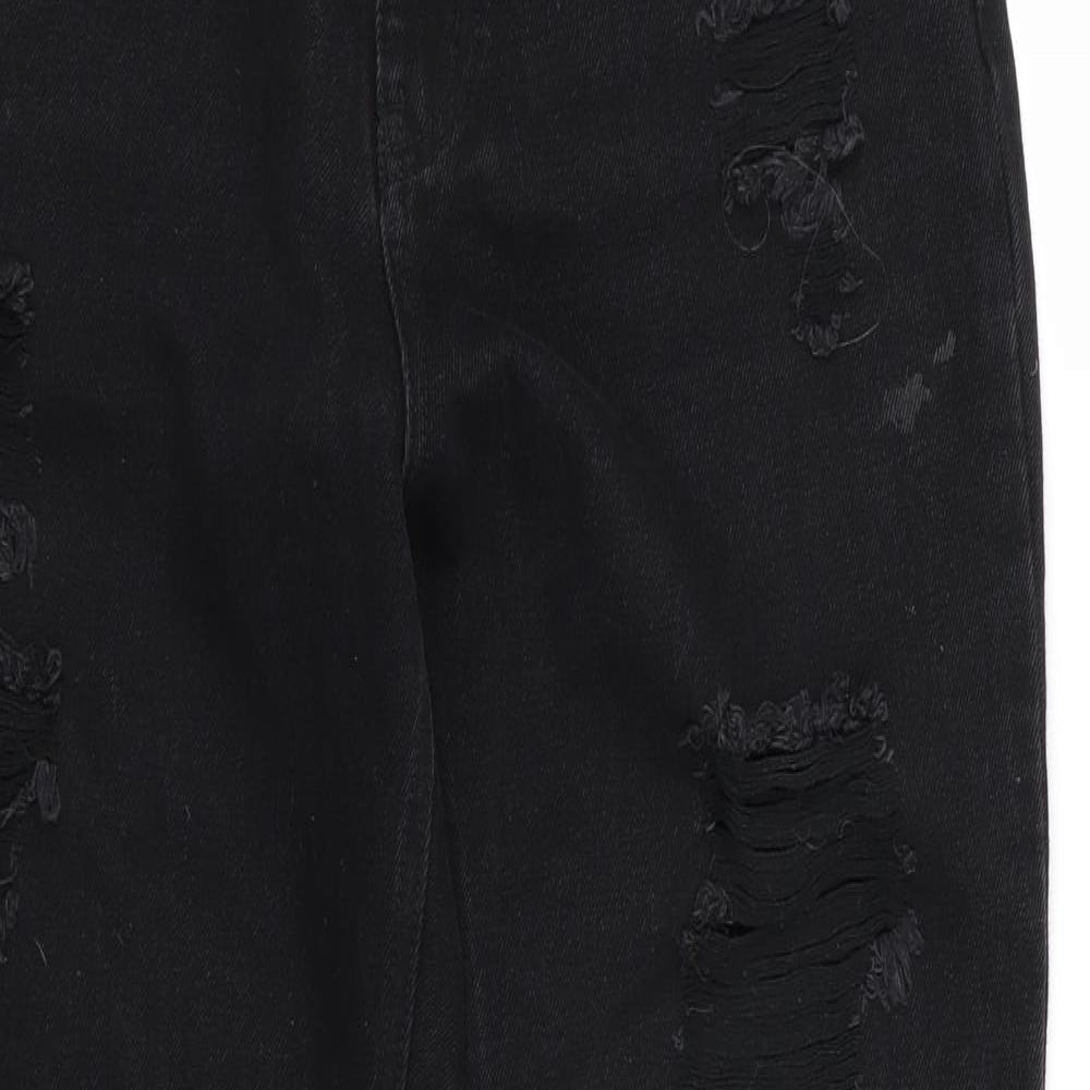 misguided Womens Black   Skinny Jeans Size 8 L26 in