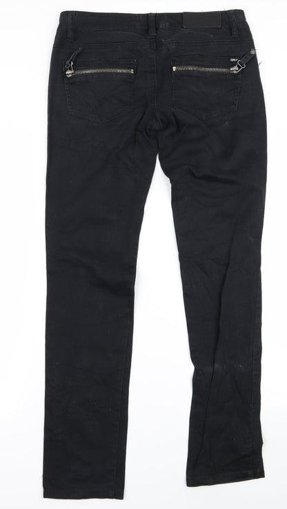 Only Womens Black   Trousers  Size 36 L28 in