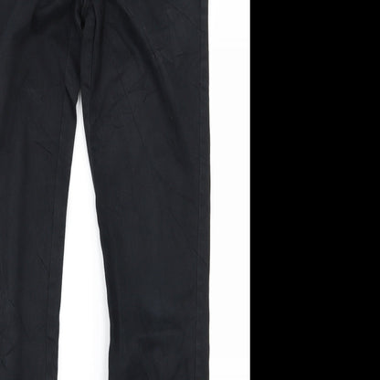 Only Womens Black   Trousers  Size 36 L28 in