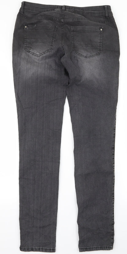 be you  Womens Grey   Skinny Jeans Size 32 L28 in