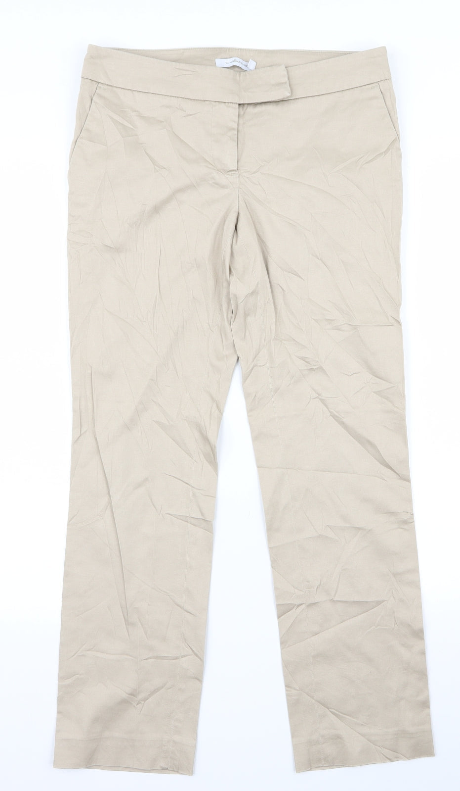 calliope Womens Beige   Trousers  Size S L23 in