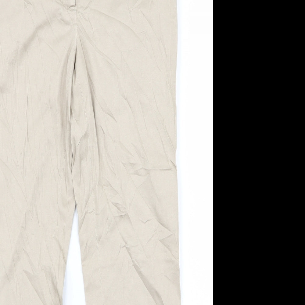 calliope Womens Beige   Trousers  Size S L23 in