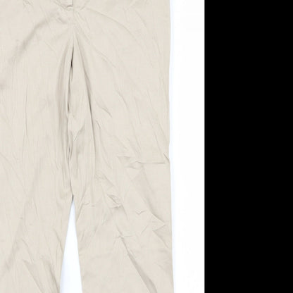 calliope Womens Beige   Trousers  Size S L23 in