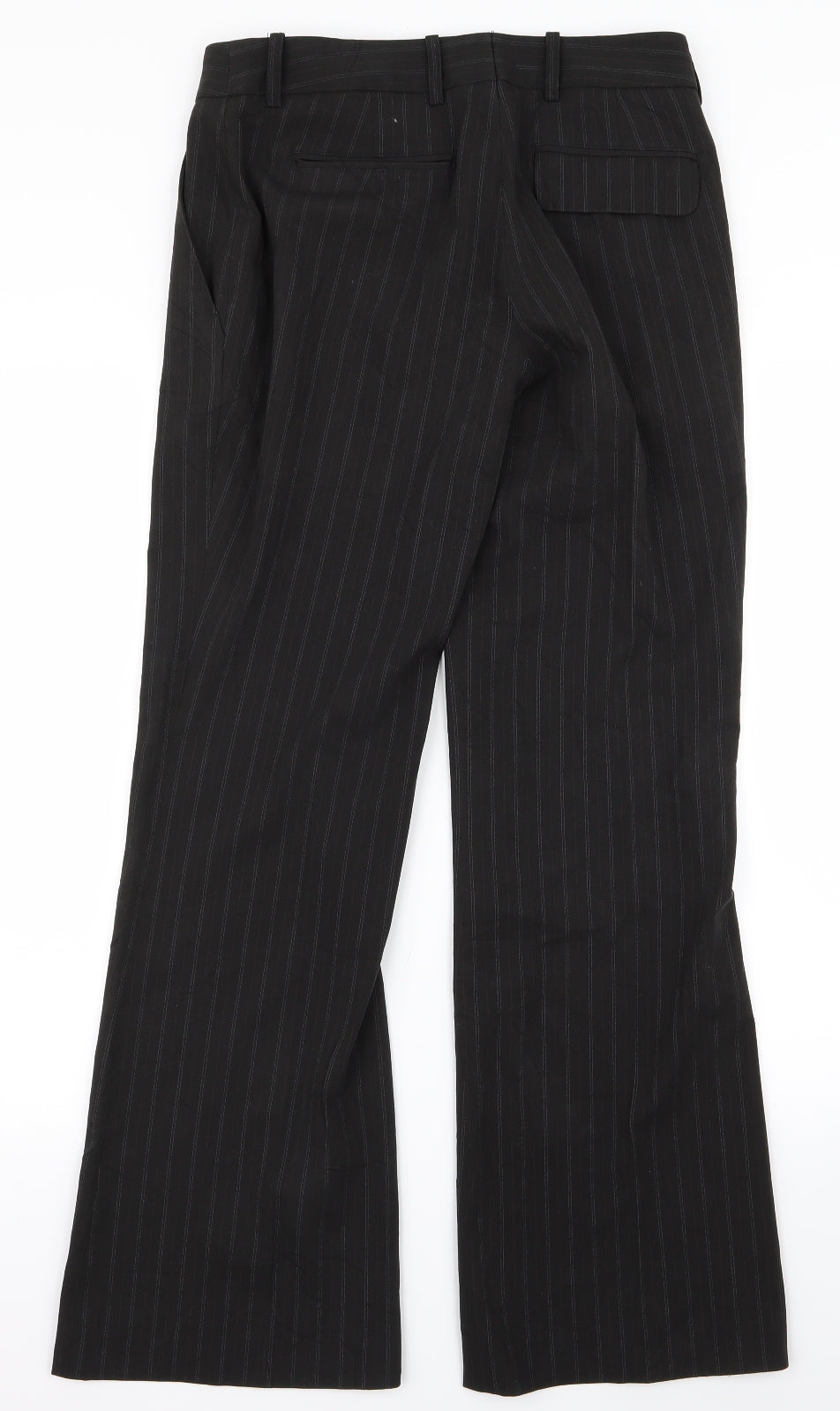 Womens UK Size 12 H&M Regular Fit  Black Trousers